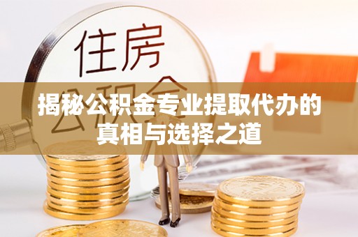南关揭秘公积金专业提取代办的真相与选择之道