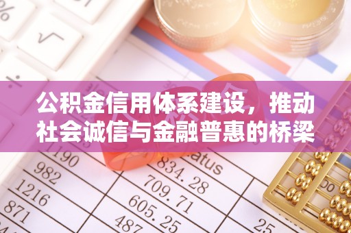 南关公积金信用体系建设，推动社会诚信与金融普惠的桥梁