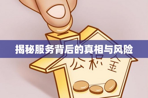 南关揭秘服务背后的真相与风险