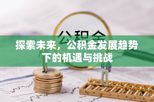 南关探索未来，公积金发展趋势下的机遇与挑战